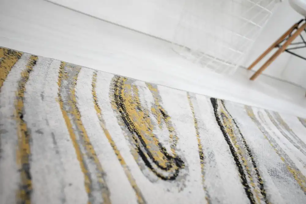 Balletto 18BA Anthracite Ochre Rug - Image 5