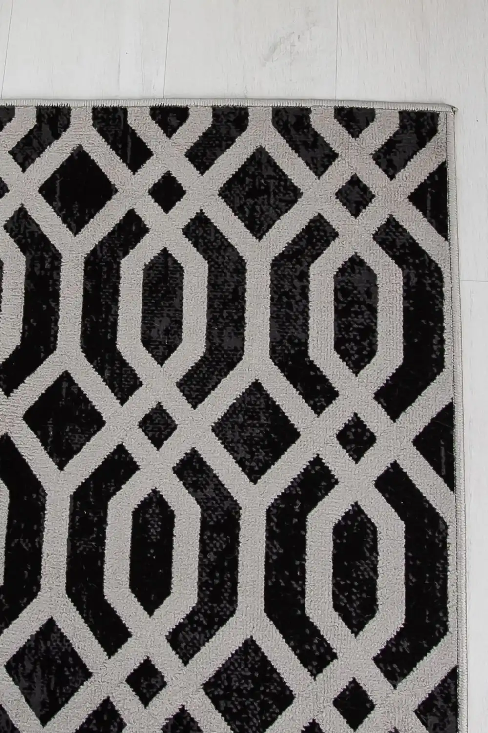 Balletto 18FA Anthracite Light Grey Rug - Image 4