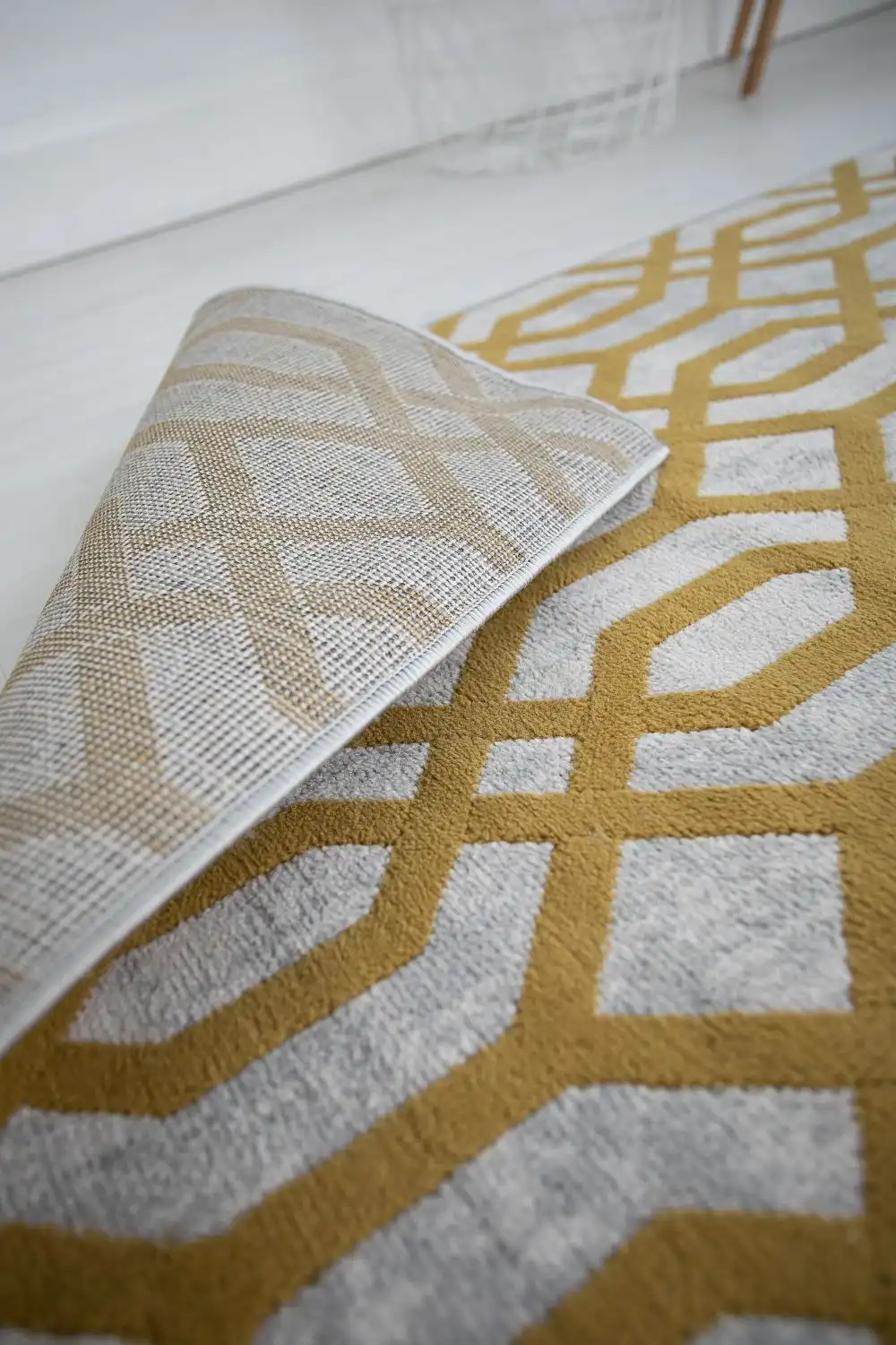 Balletto 18FA Beige Ochre Rug - Image 3
