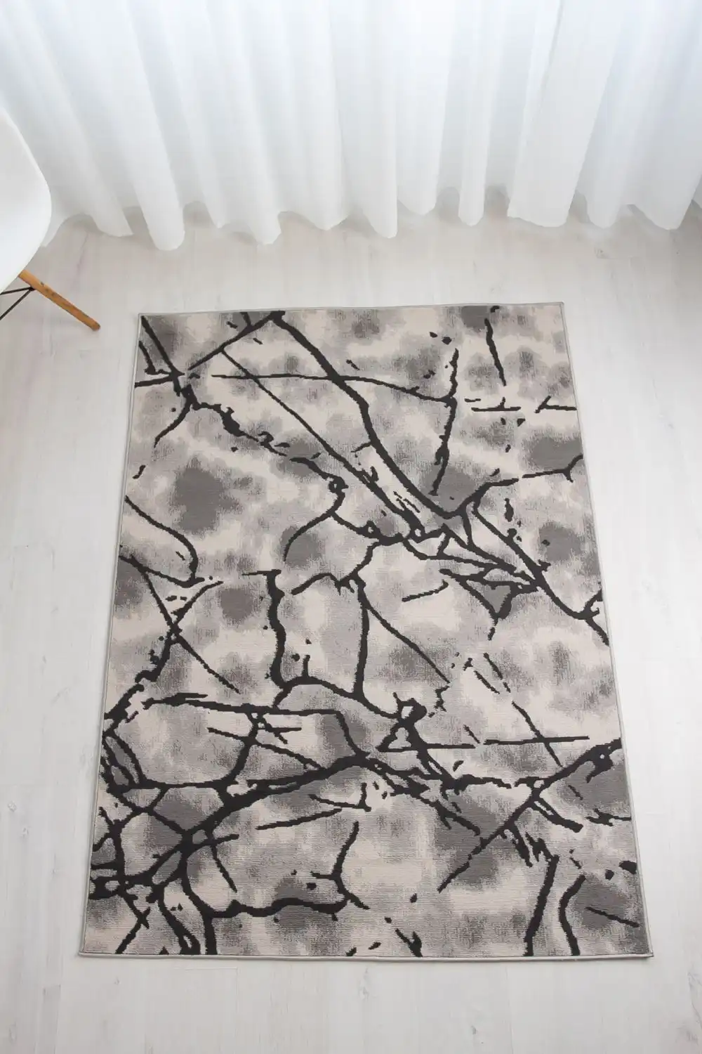 Balletto 19NA Beige Anthracite Rug - Image 3