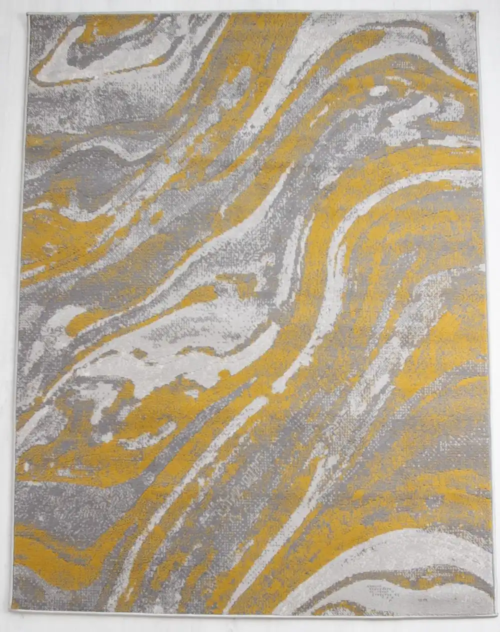Balletto 21EA Ochre Grey Rug - Image 4
