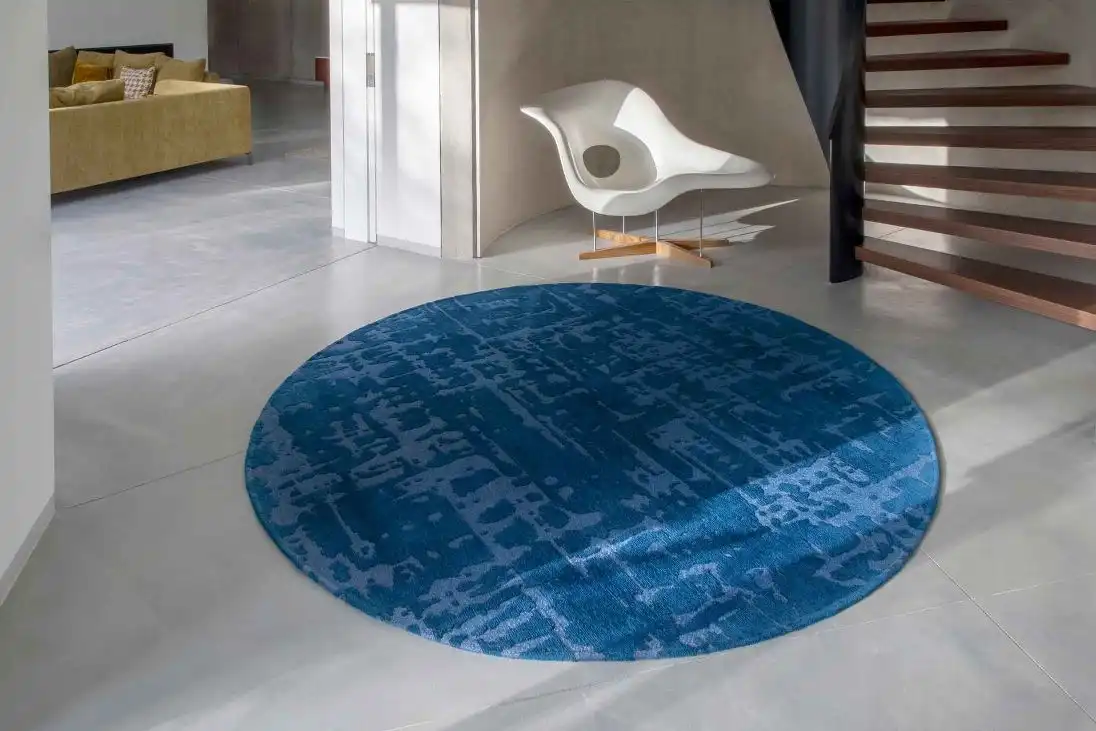 Baobab Structures 9250 Suarez Blue Washable Rug - Image 4