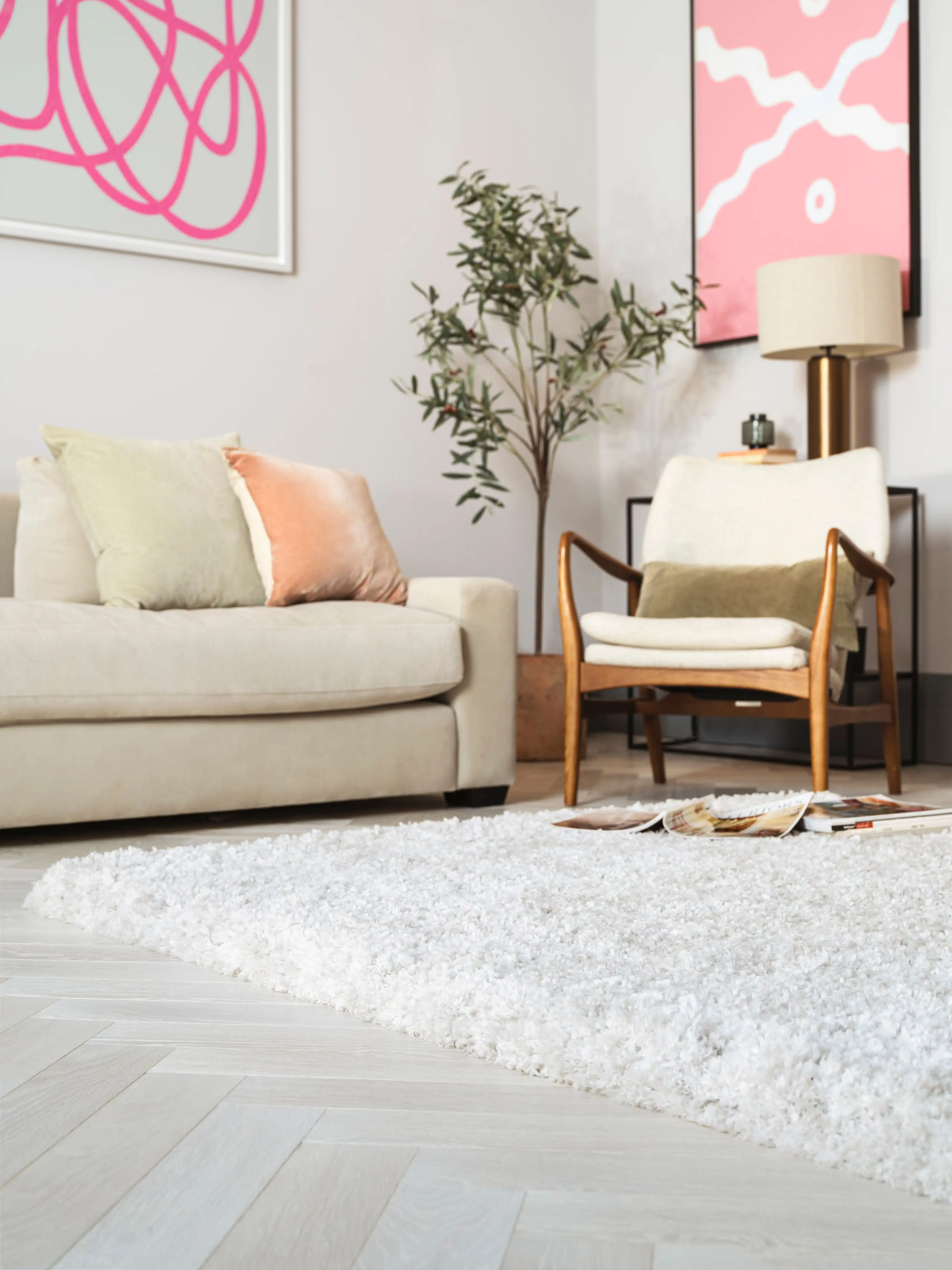 Barnaby Off White Rug - Image 4