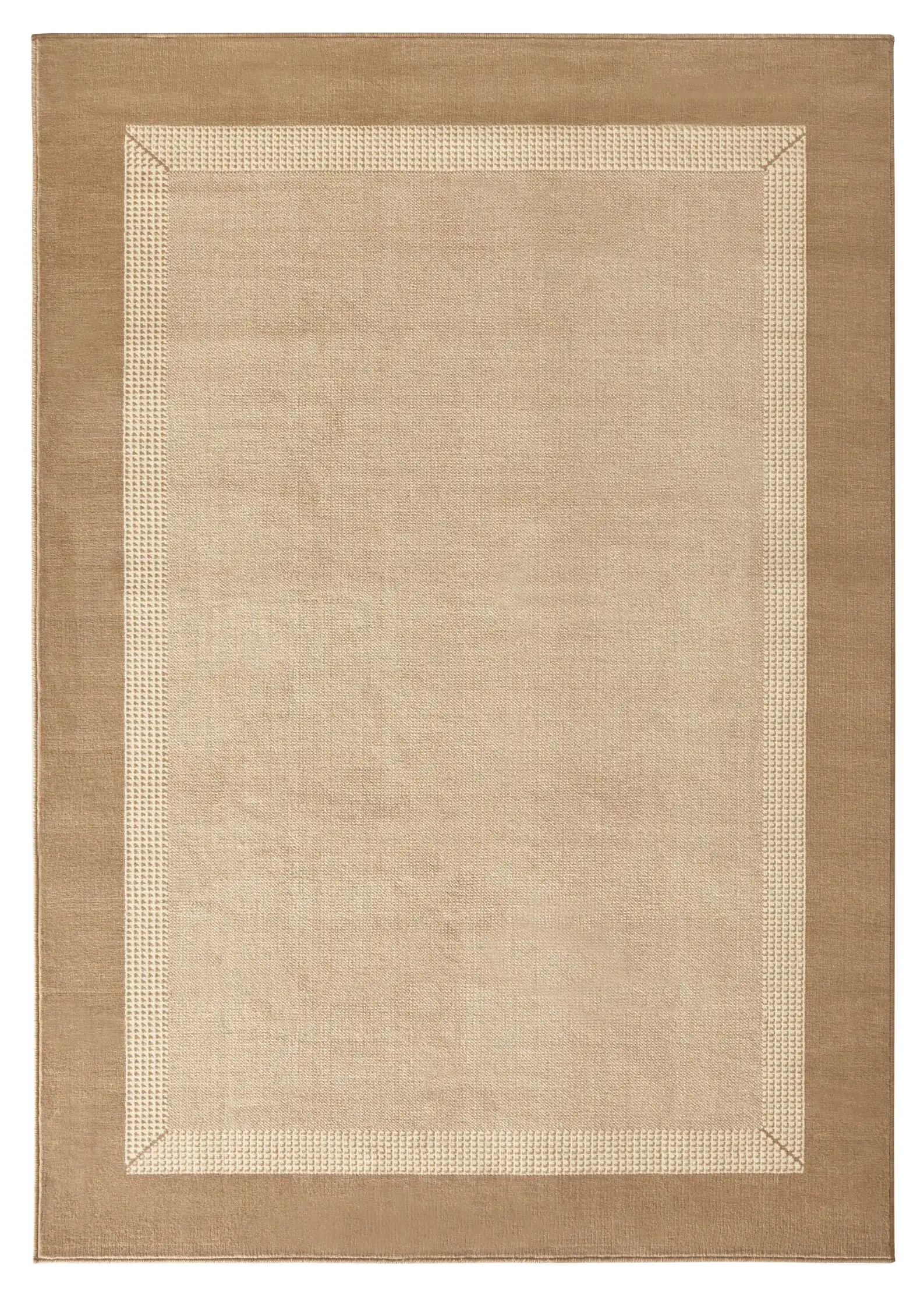 Basic 102498 Band Beige Cream Rug - Image 2