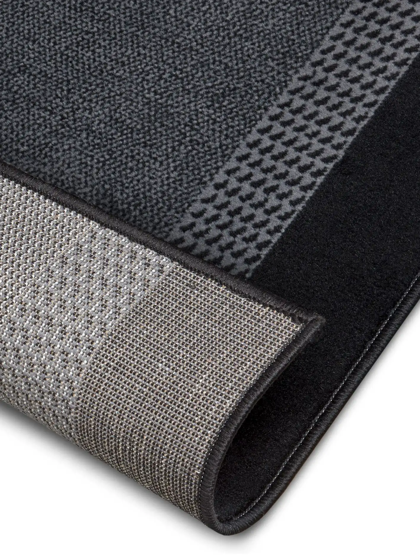 Basic 105486 Band Black Rug - Image 5