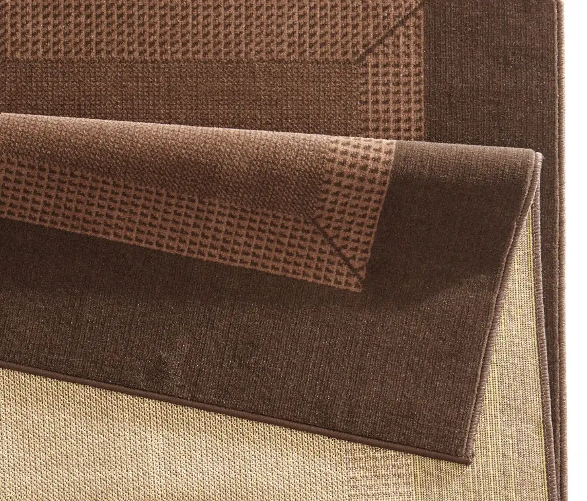 Basic 102500 Band Brown Rug - Image 3