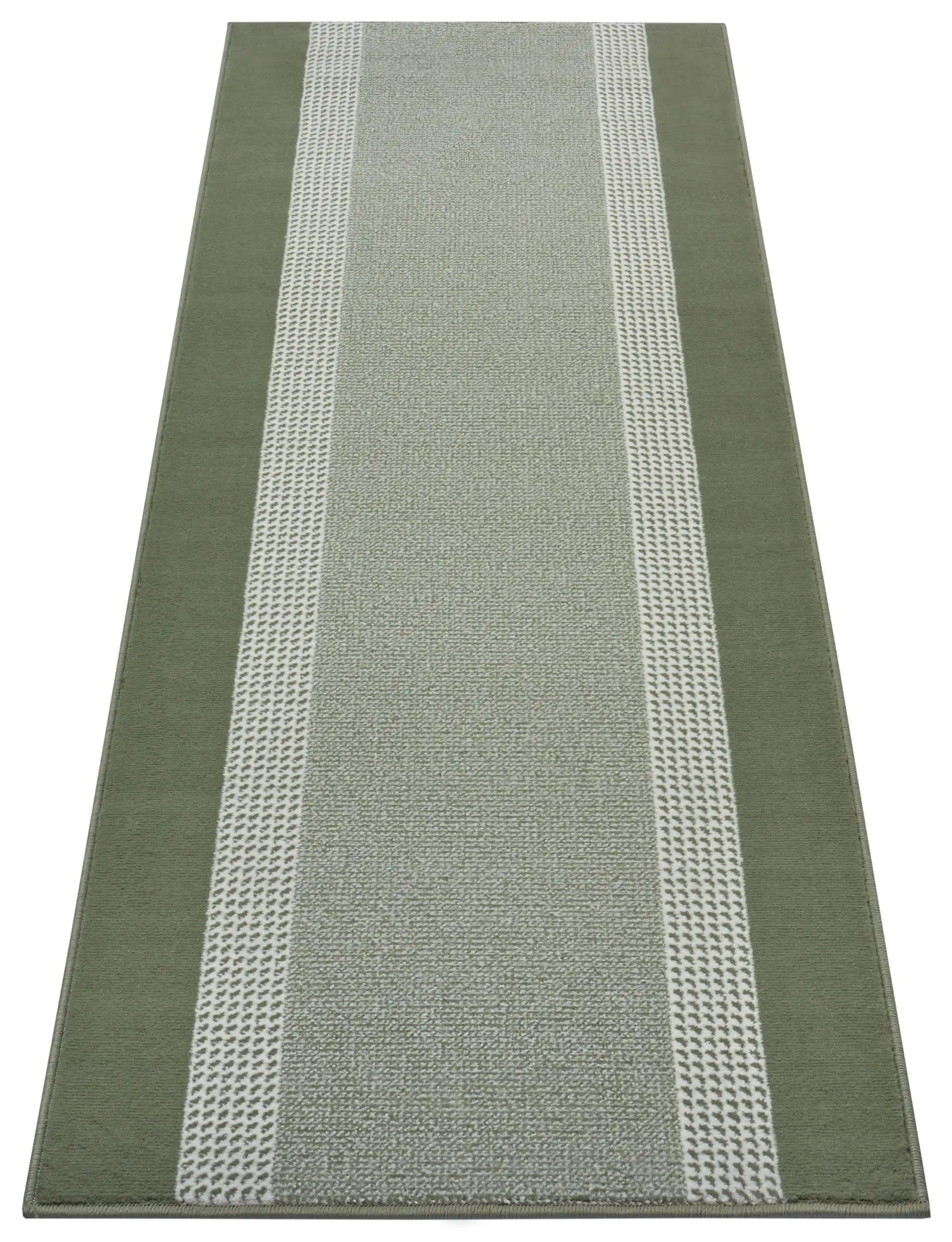 Basic 105487 Band Green Rug - Image 2