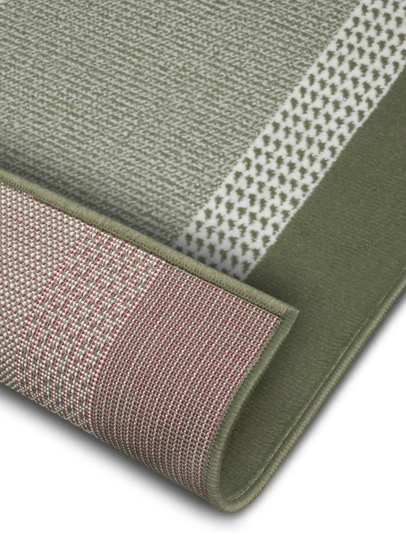 Basic 105487 Band Green Rug - Image 5