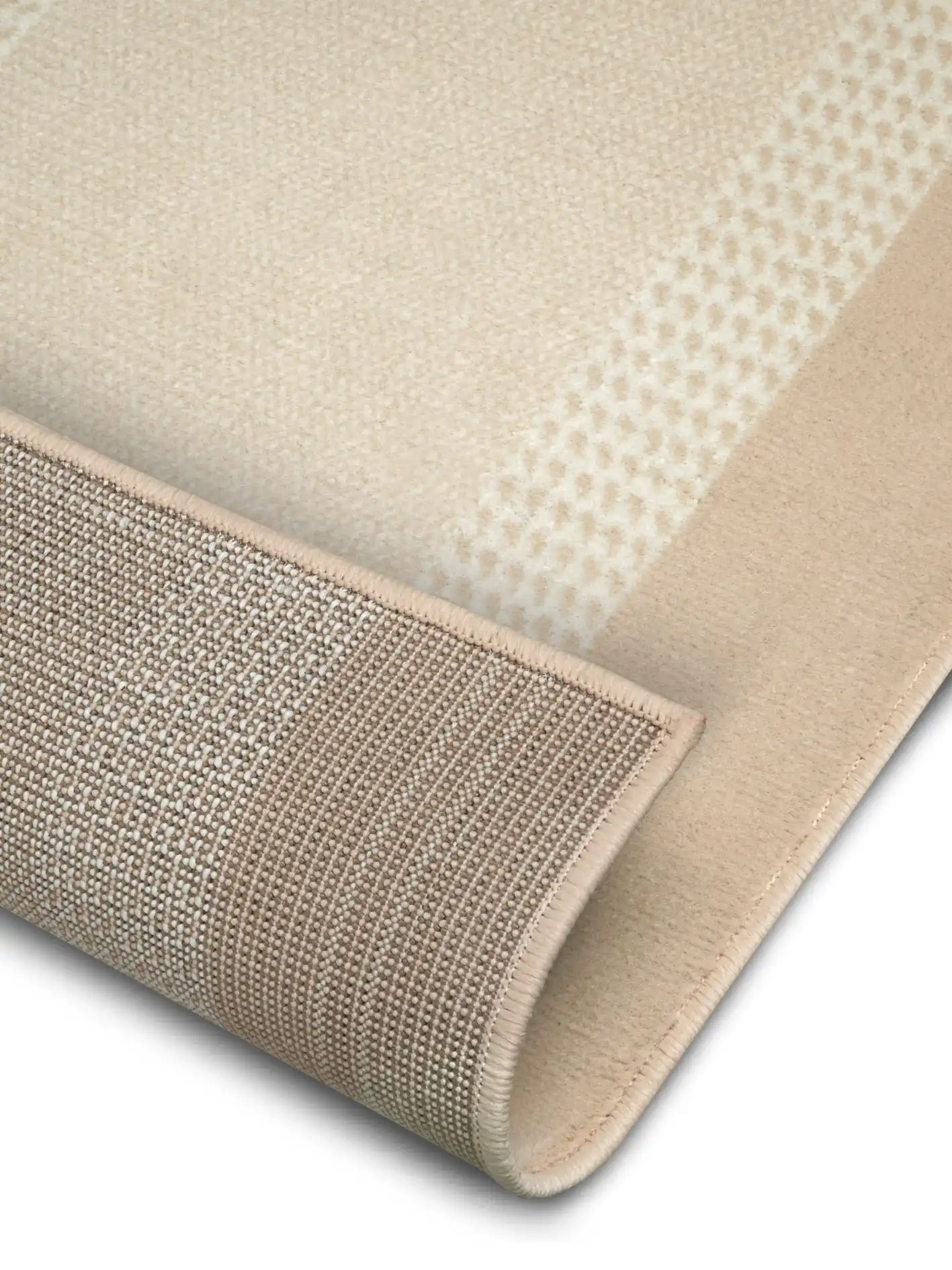 Basic 105490 Band Ivory Rug - Image 5