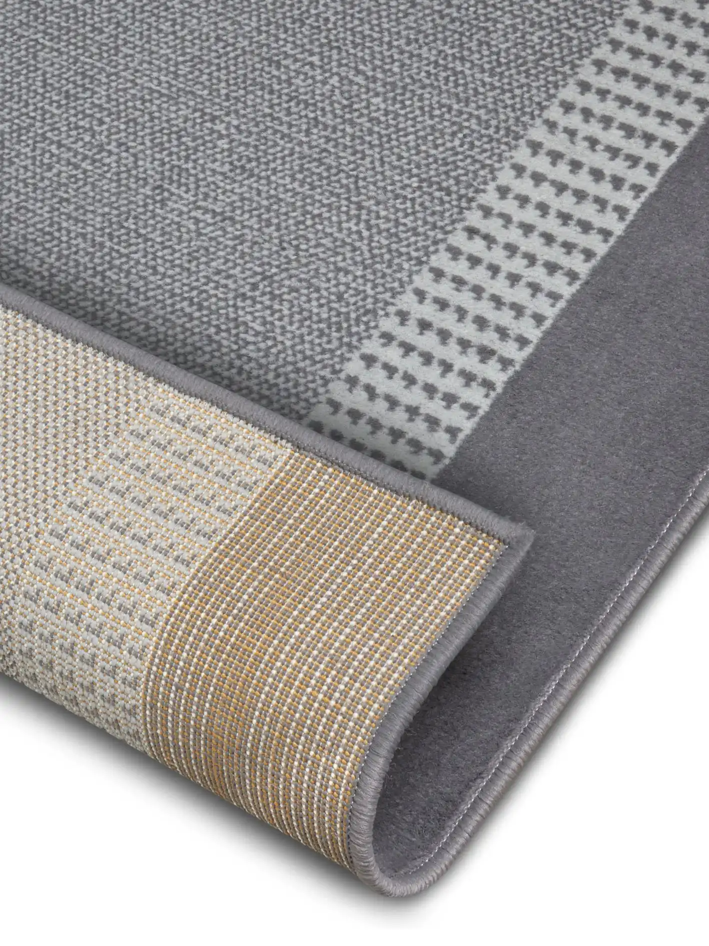 Basic 105488 Band Light Grey Rug - Image 5