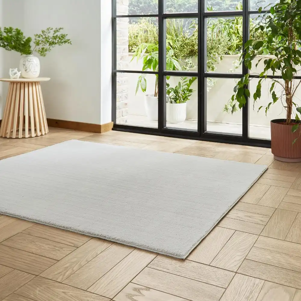 Bay Washable Grey Rug