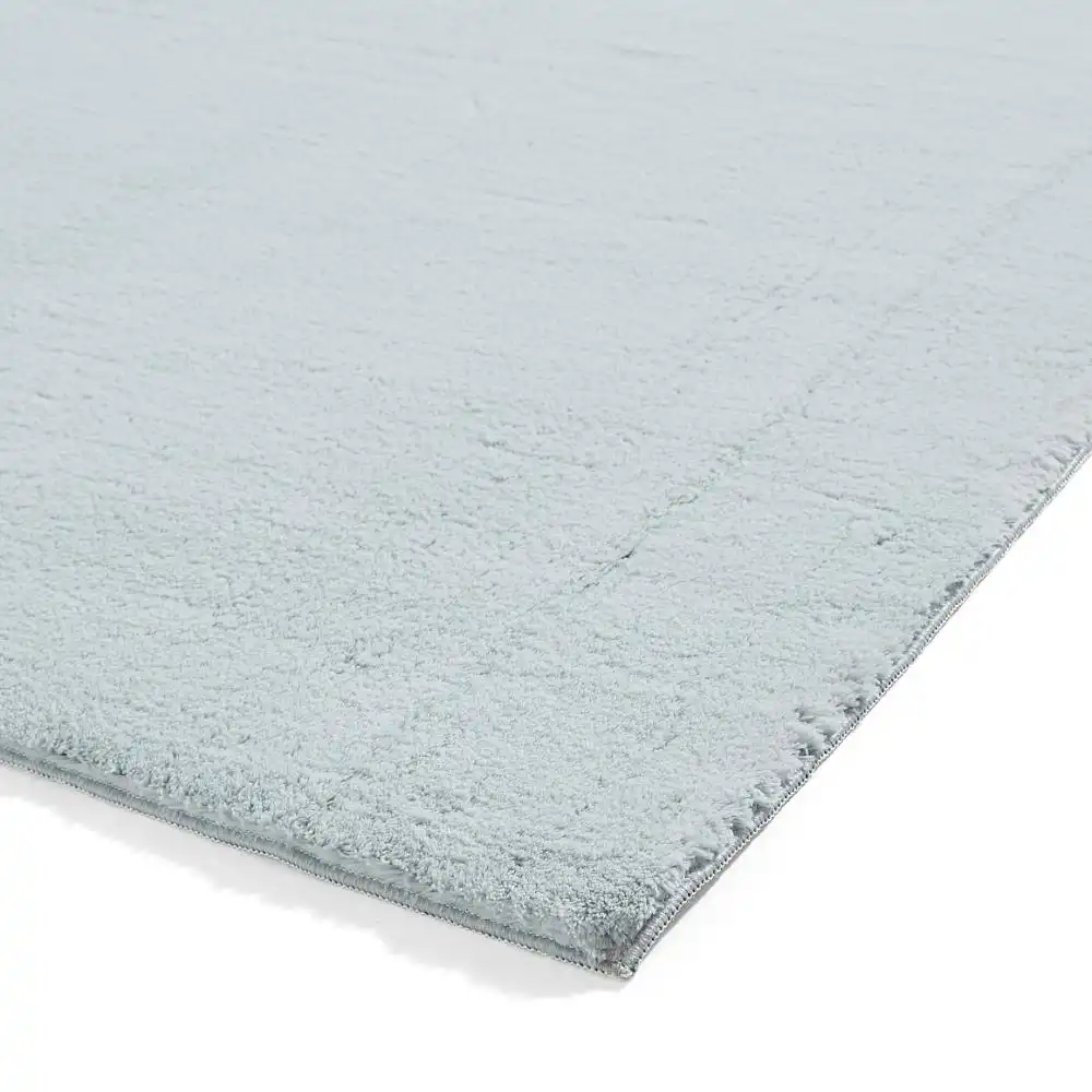 Bay Washable Light Blue Rug - Image 6