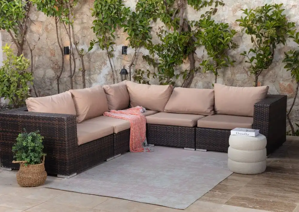 Shino In- & Outdoor Coastal Light Beige Rug