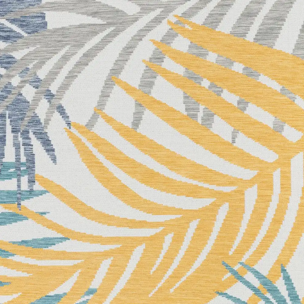 Mouna In- & Outdoor Coastal Light Grey Rug - Image 2