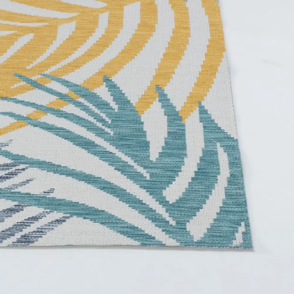 Mouna In- & Outdoor Coastal Light Grey Rug - Image 7