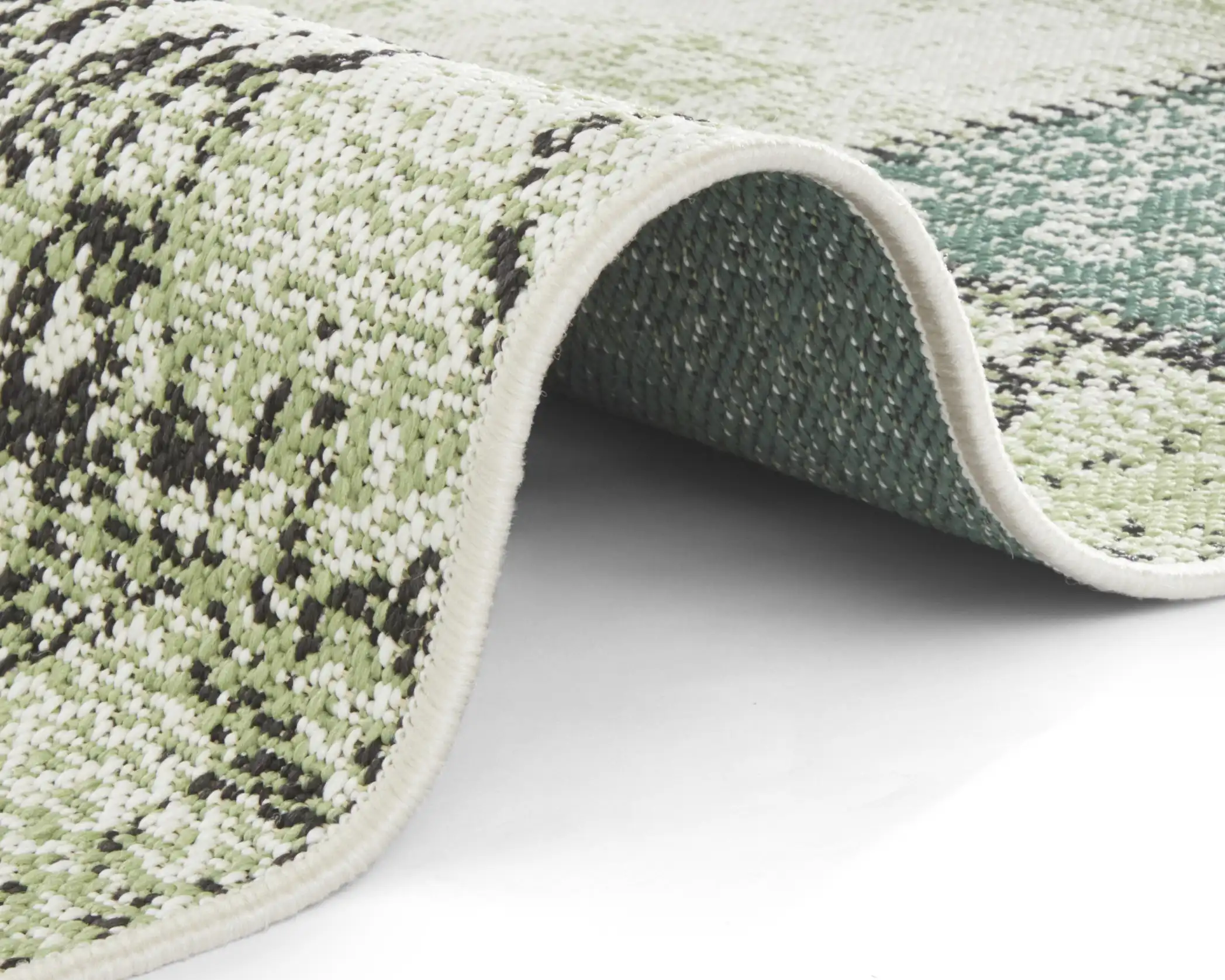 Beach 103846 Symi Green Rug - Image 3