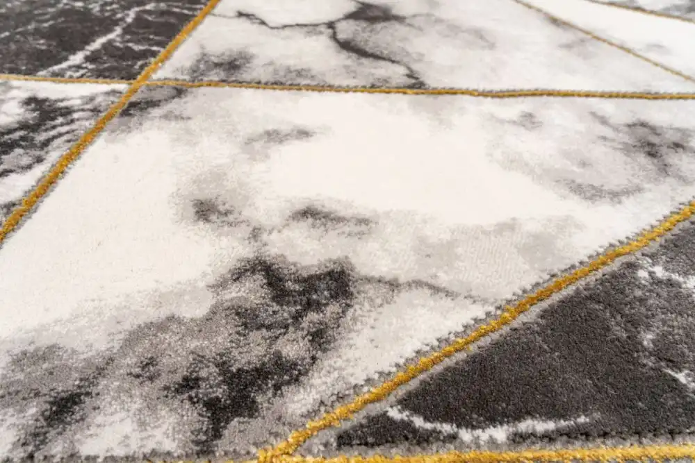 Bianco 0185MA Black Cream Rug - Image 4