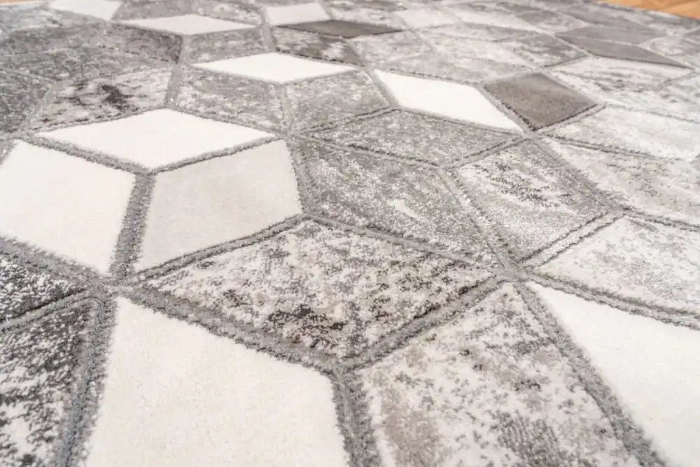 Bianco 0207IA D.Grey Silver Rug - Image 4