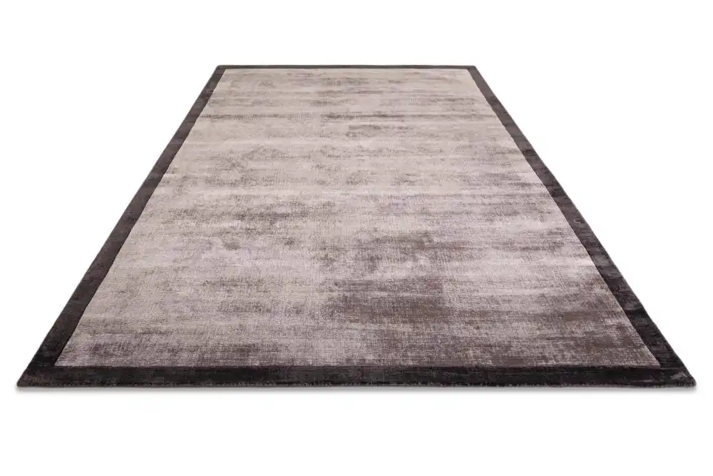Blade Border Charcoal Moleskin 09 Rug - Image 2