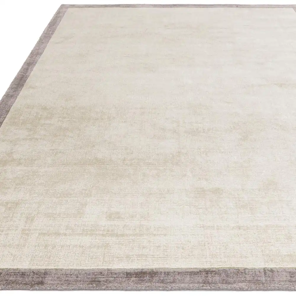 Blade Border Putty Silver 07 Rug