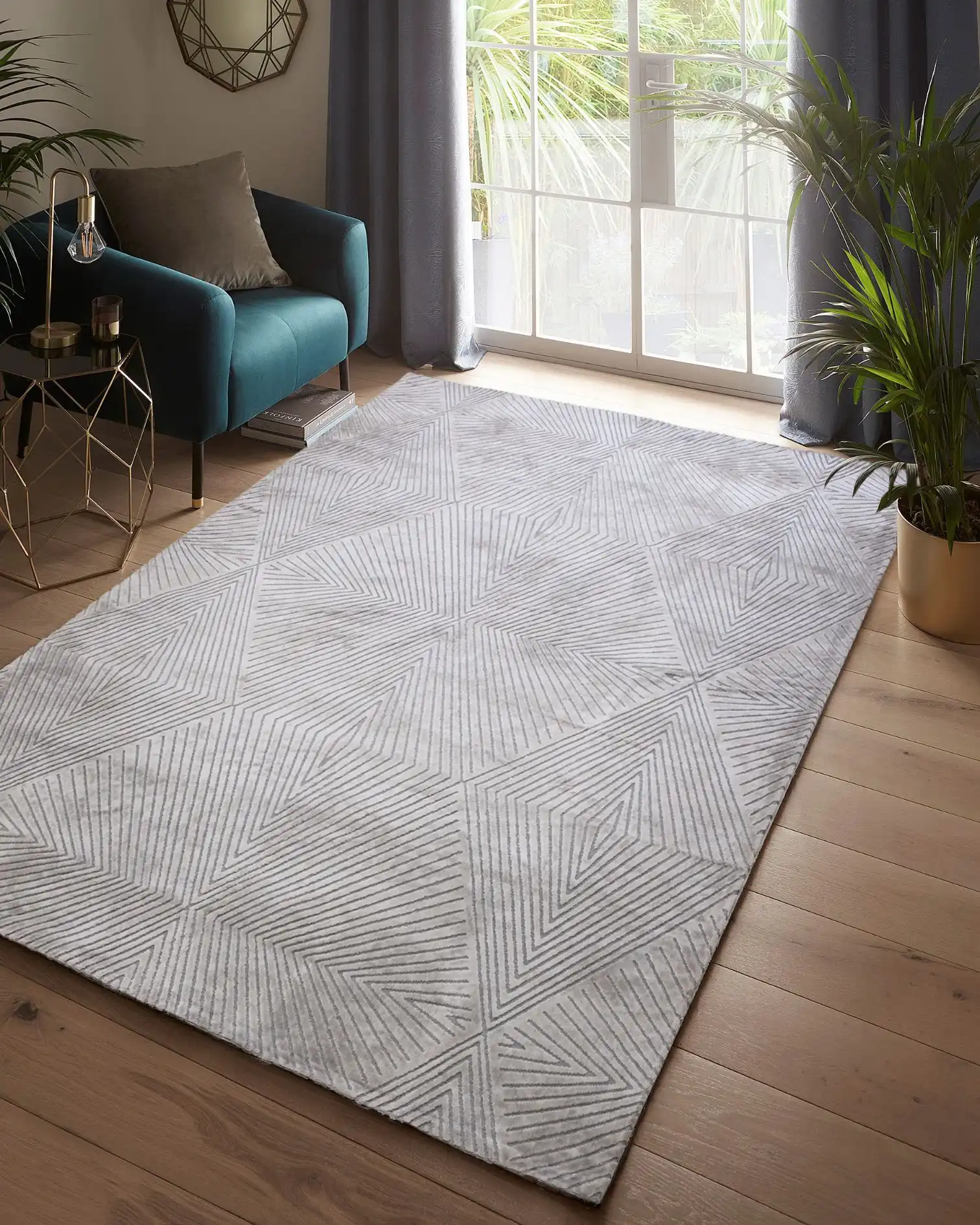 Blaize Silver Rug