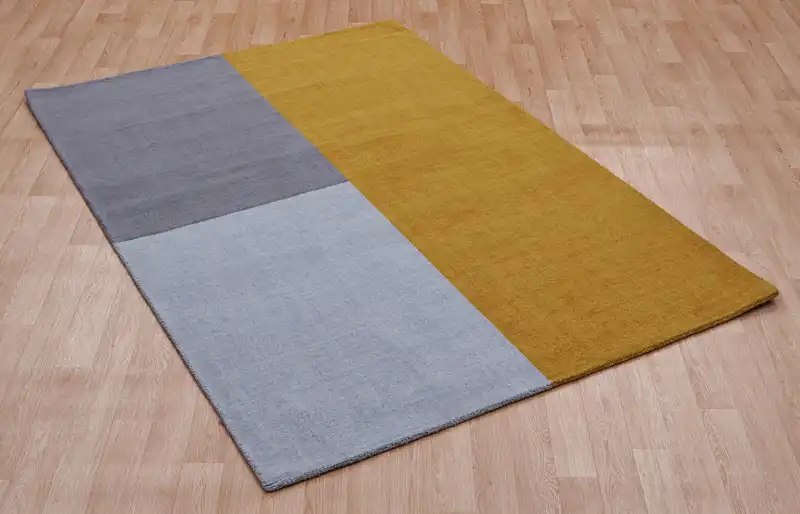 Blox Mustard Rug
