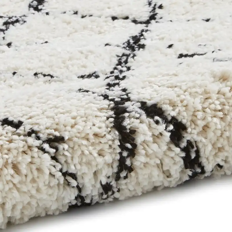 Boho 5402 Black White Rug - Image 3