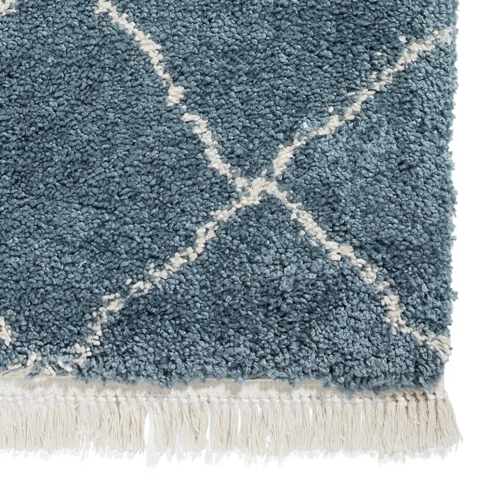 Boho 5413 Blue Berber Rug - Image 7