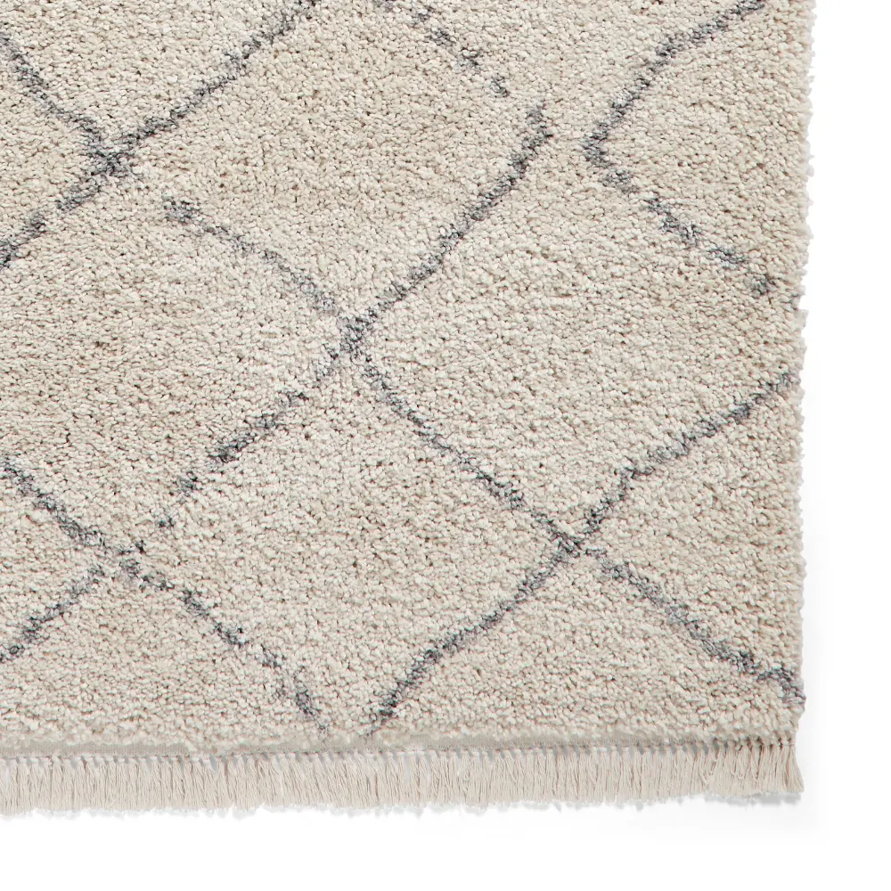 Boho 5413 Cream Berber Rug - Image 4