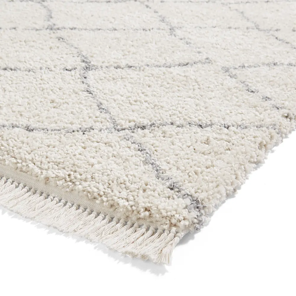 Boho 5413 Cream Berber Rug - Image 6