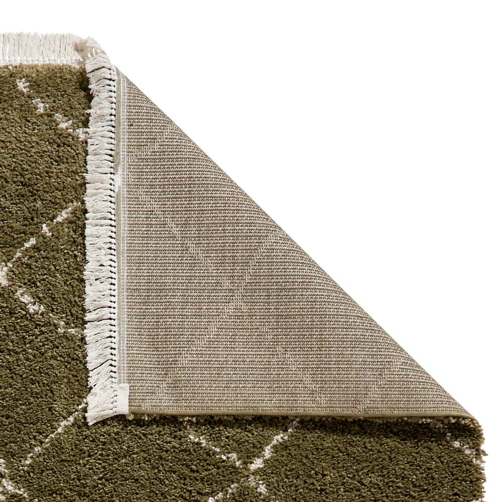 Boho 5413 Green Berber Rug - Image 9