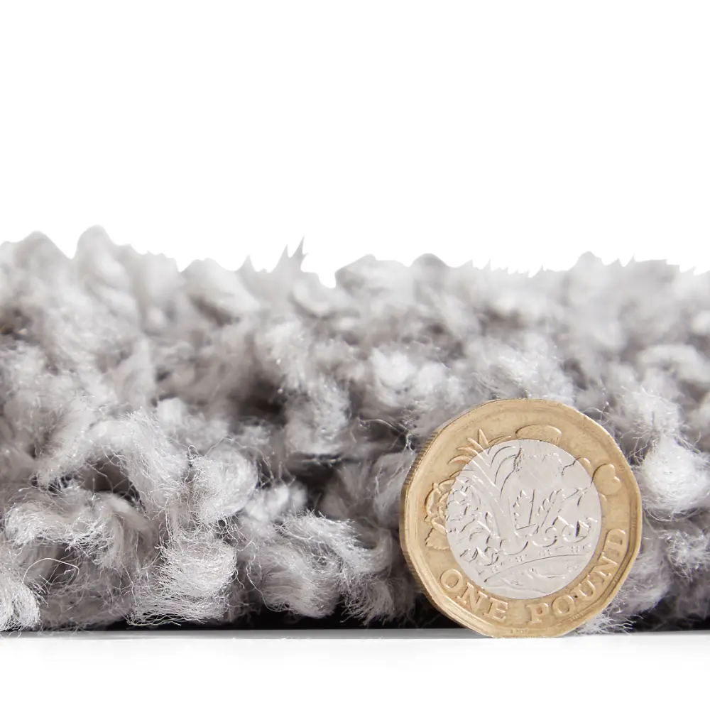 Boho 5413 Grey Berber Rug - Image 4