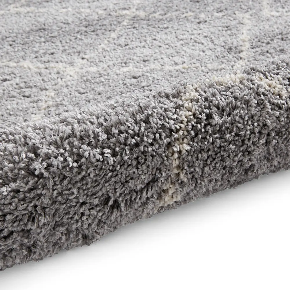 Boho 5413 Grey Berber Rug - Image 5