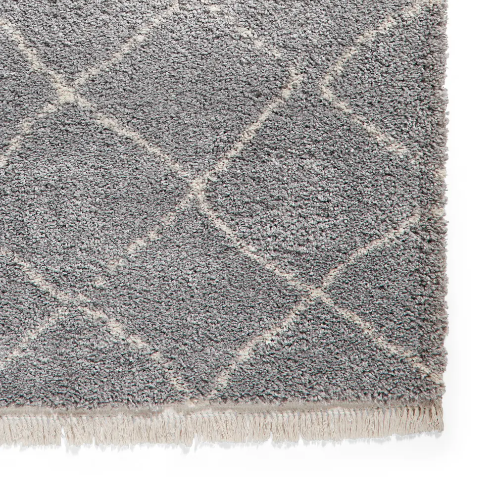 Boho 5413 Grey Berber Rug - Image 8