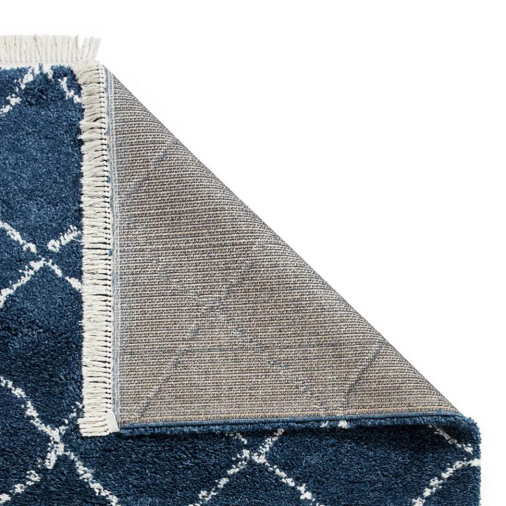 Boho 5413 Navy Berber Rug - Image 6