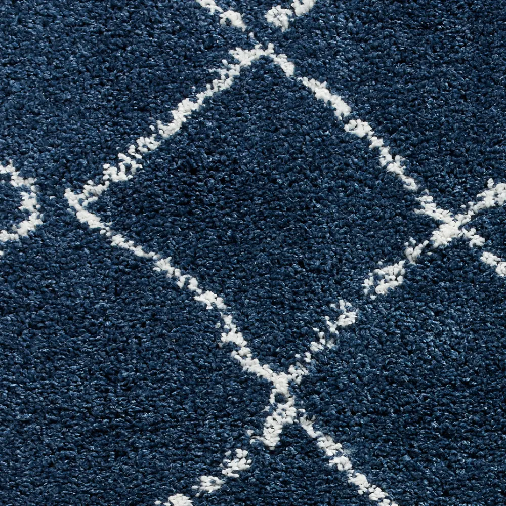 Boho 5413 Navy Berber Rug - Image 8