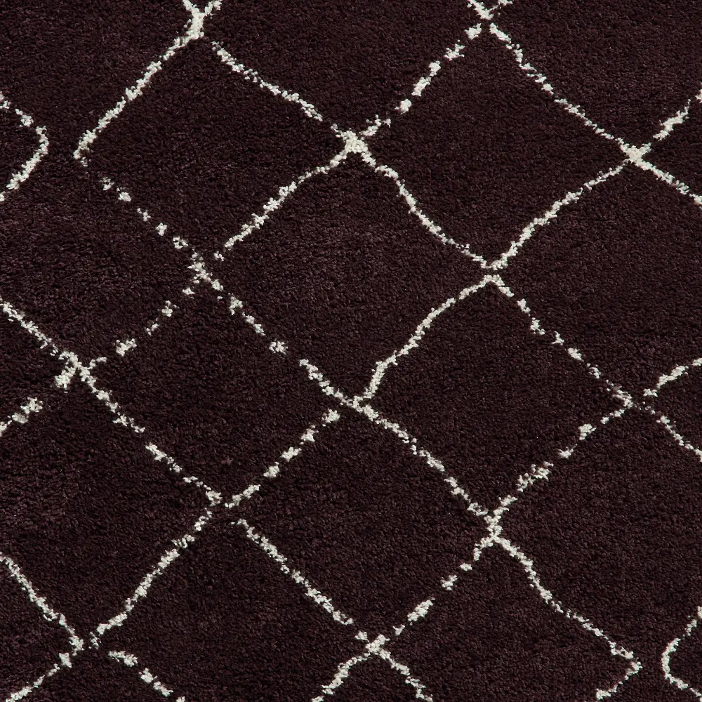 Boho 5413 Purple Berber Rug - Image 6