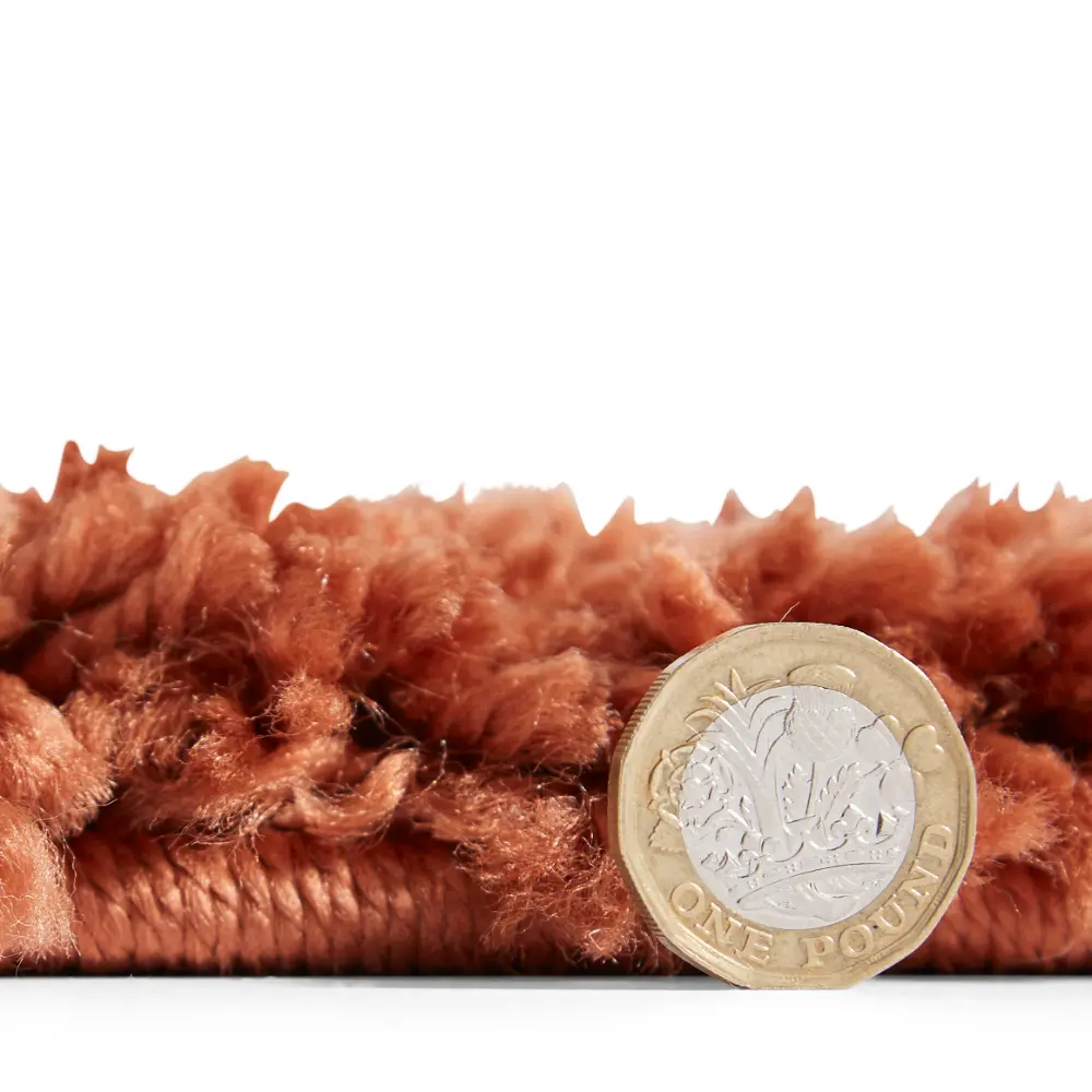 Boho 5413 Rust Berber Rug - Image 4
