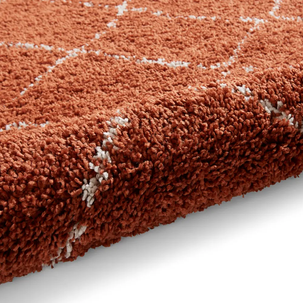 Boho 5413 Rust Berber Rug - Image 5