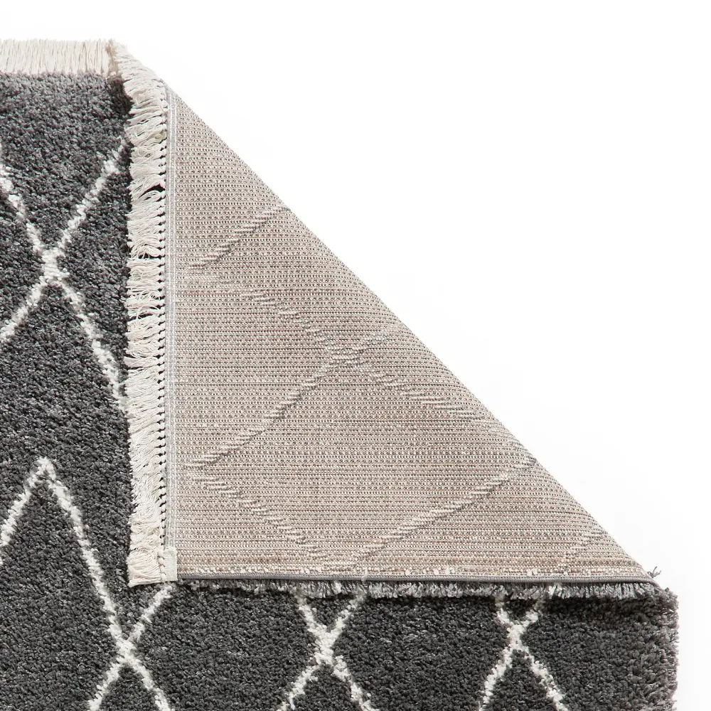 Boho 8280 Grey Berber Rug - Image 5