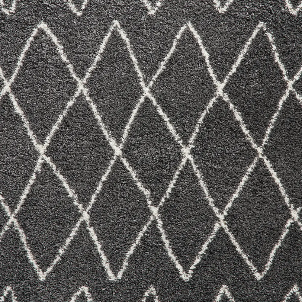 Boho 8280 Grey Berber Rug - Image 7