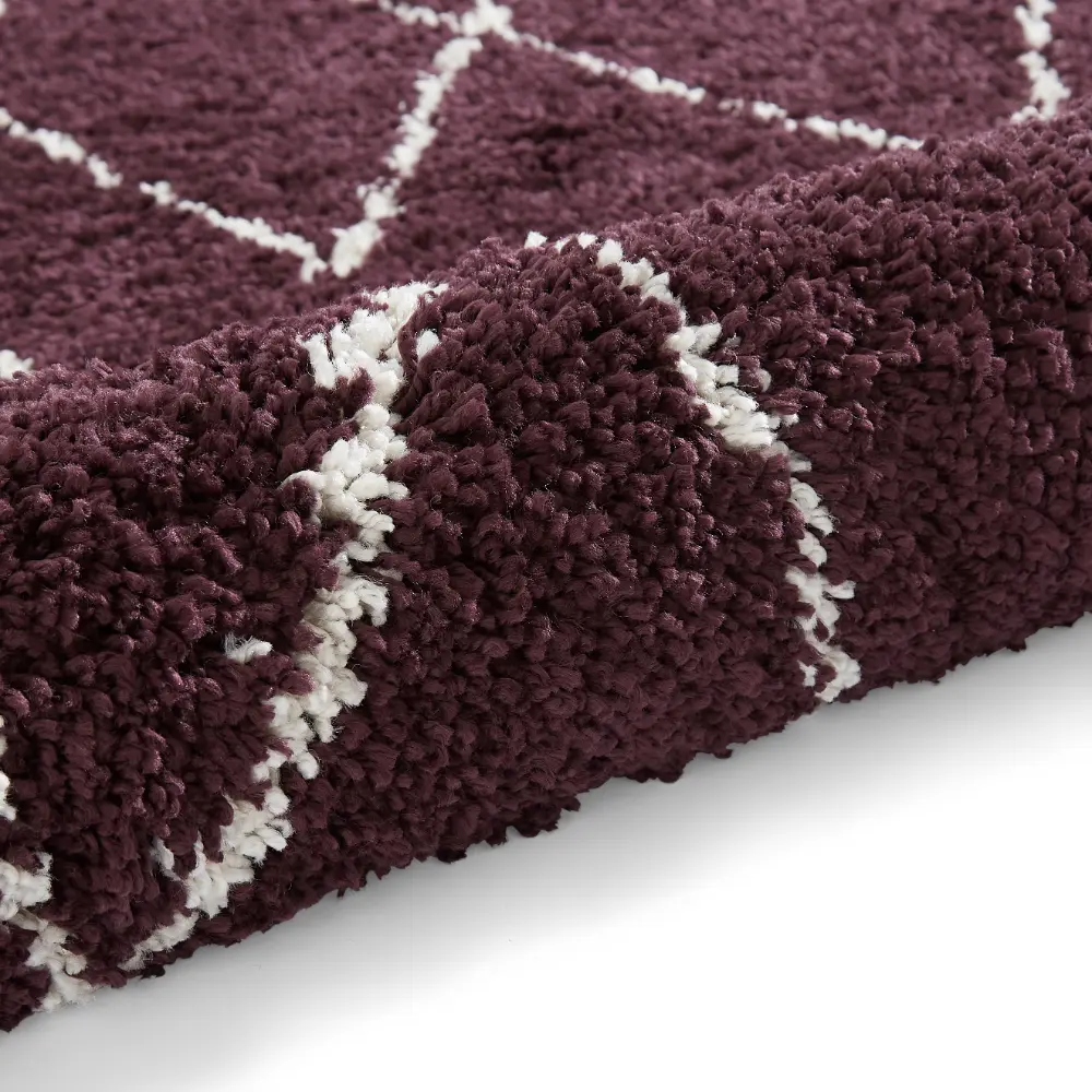 Boho 8280 Purple Berber Rug - Image 8