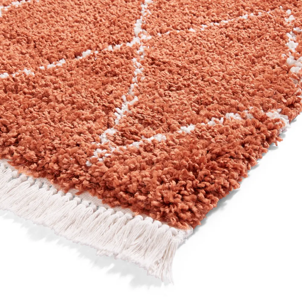 Boho 8280 Rust Berber Rug - Image 7