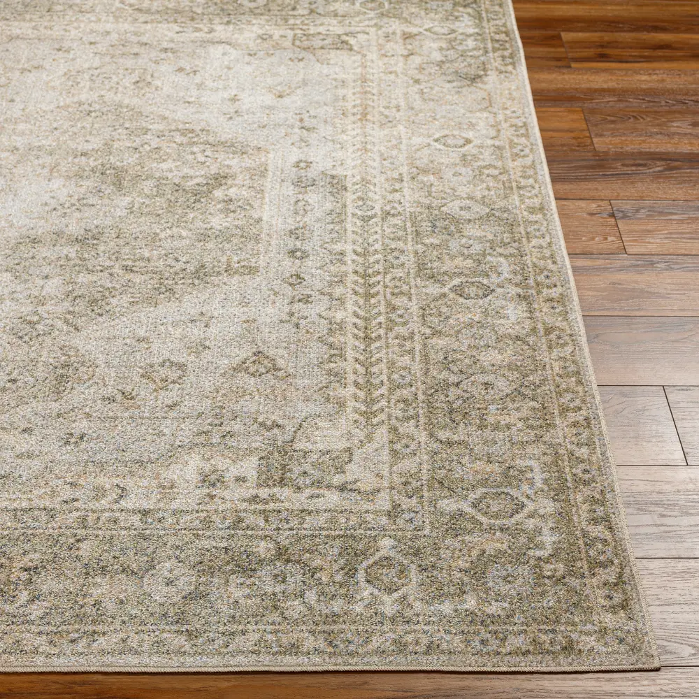 Boka Machine Washable Traditionnal Boho Camel Rug - Image 5