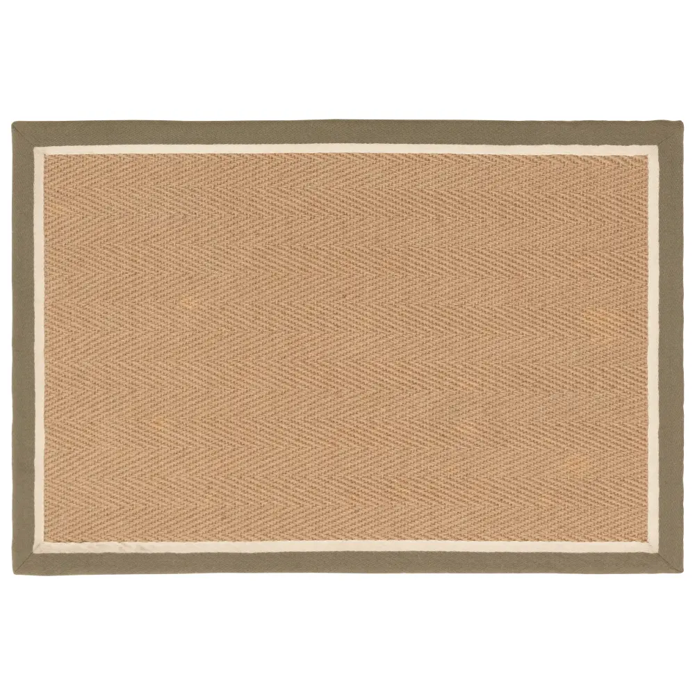Bordo Herringbone Khaki Cream - Image 11