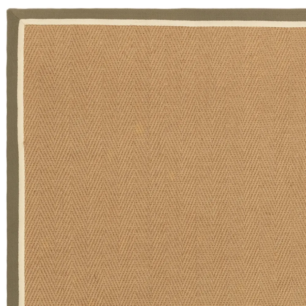 Bordo Herringbone Khaki Cream - Image 5