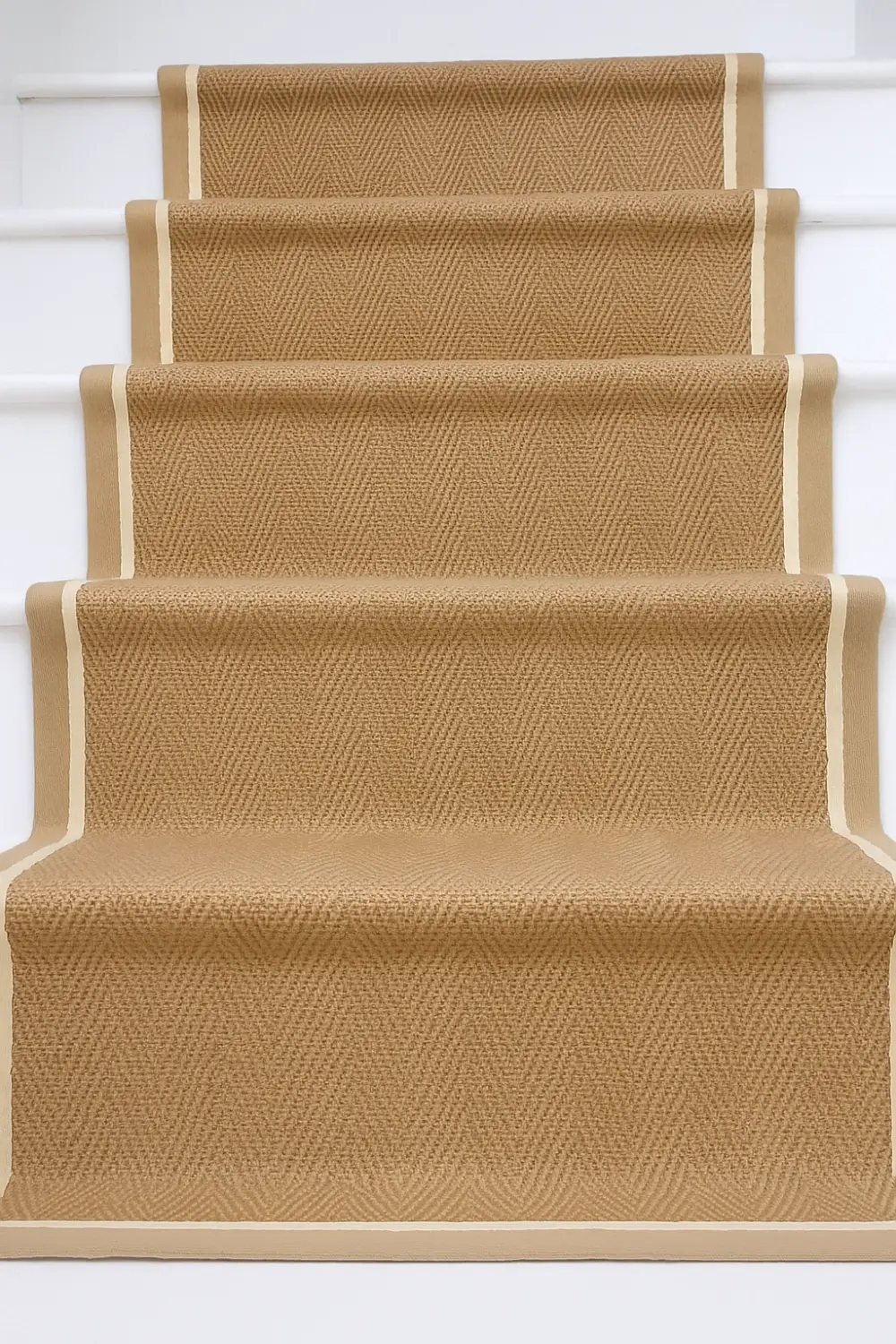 Bordo Herringbone Linen Cream