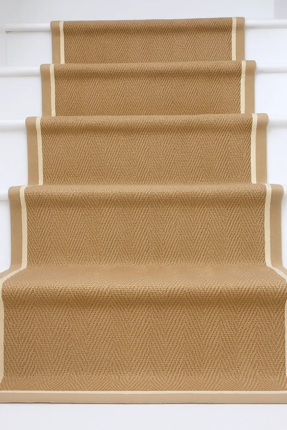 Bordo Herringbone Linen Cream - Image 2