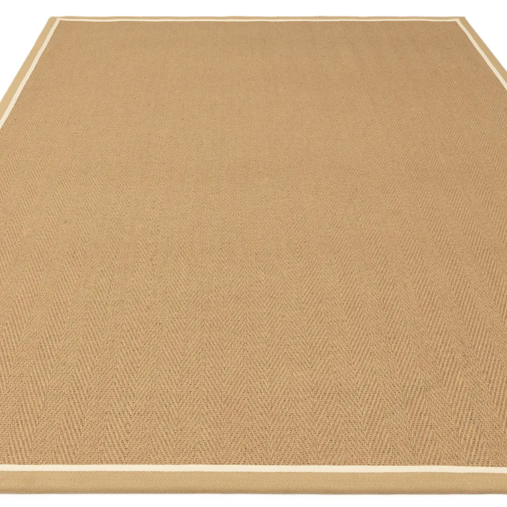 Bordo Herringbone Linen Cream - Image 7