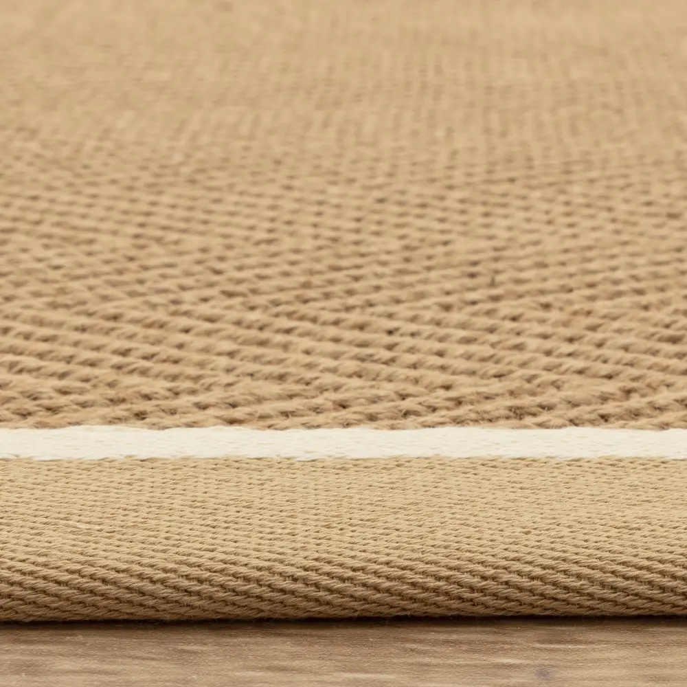 Bordo Herringbone Linen Cream - Image 9